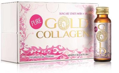 458B Gold Collagen Pure 10 flacone