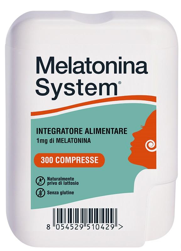 ND Melatonina System 300 compresse 1 mg