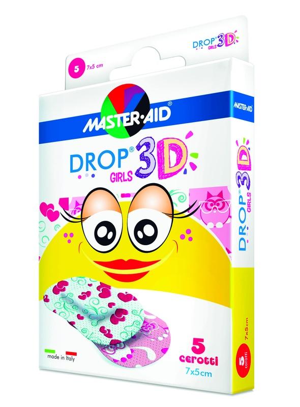M-Aid M-AID Drop 3D Girl CER 7X5 5 Pezzi