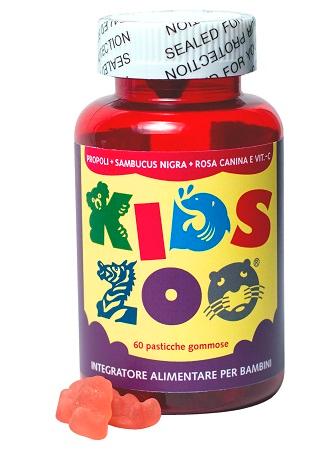ND Kids Zoo Pro+sa+ra+vit C 60GOM