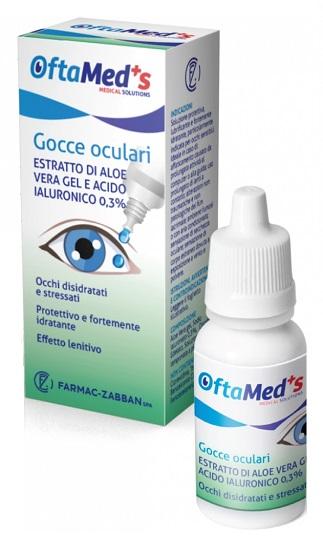Farmac-Zabban OFTAMED'S Gocce Aloe Ialur 10 ml