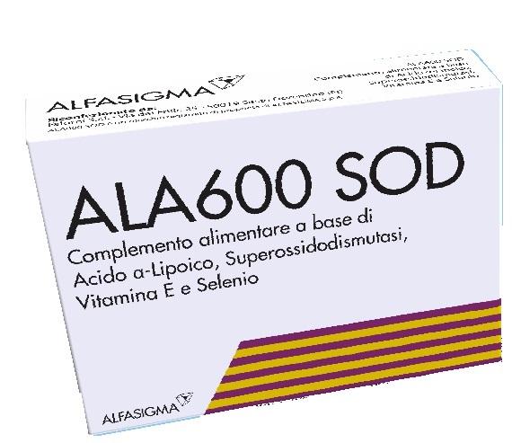 ND ALA600 Sod 20 compresse