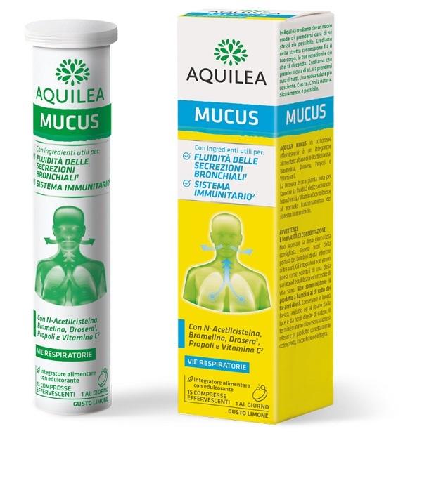 ND Aquilea Mucus 15 compresse Efferv 90 g