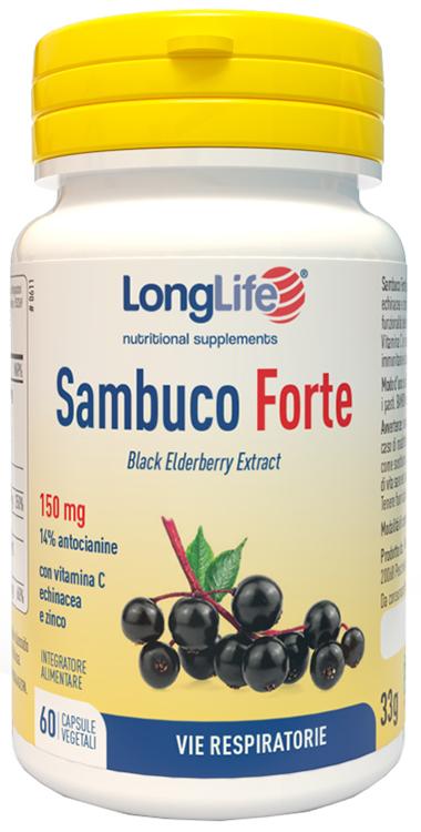 5455 Longlife Sambuco Forte 60 capsule