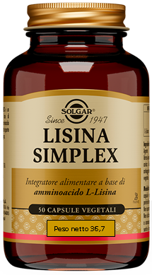ND Lisina Simplex 50 capsule Vegetali