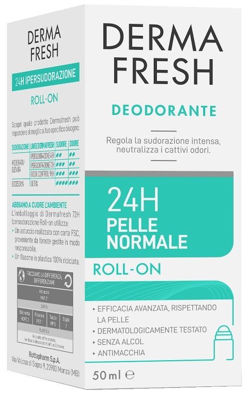 Meda Dermafresh 24H P/norm Roll 50 ml