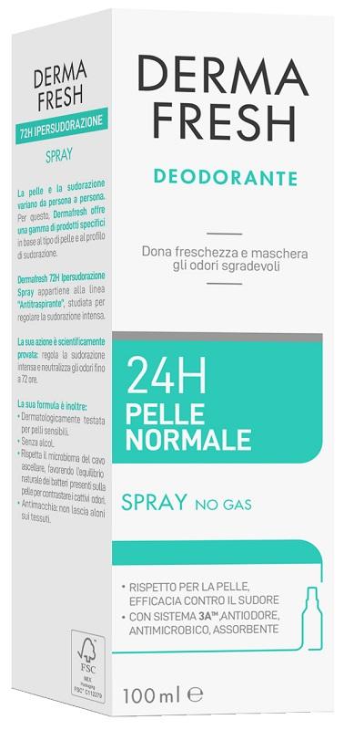 Meda Dermafresh 24H P/norm Spray 100 ml