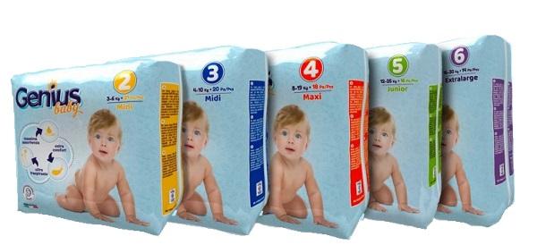 Svas Biosana Genius Baby Pann 4/10 kg MID 20P