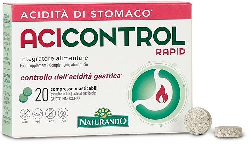 ND Acicontrol Rapid 20 compresse