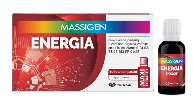 ND Massigen Energia 10 flacone 25 ml