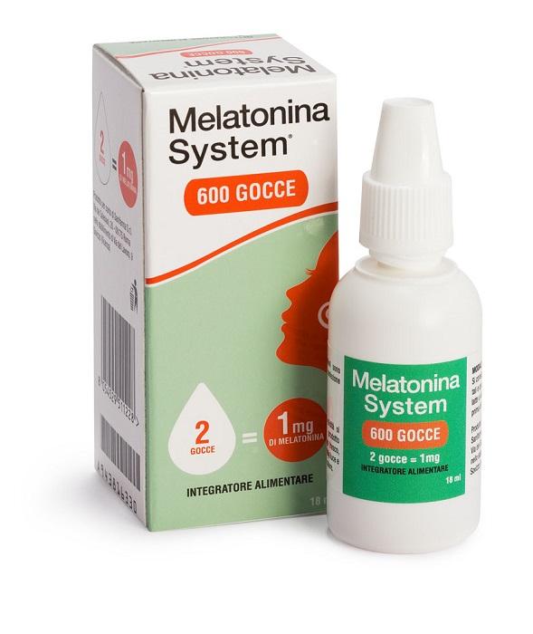 ND Melatonina System 600 gocce 18 ml