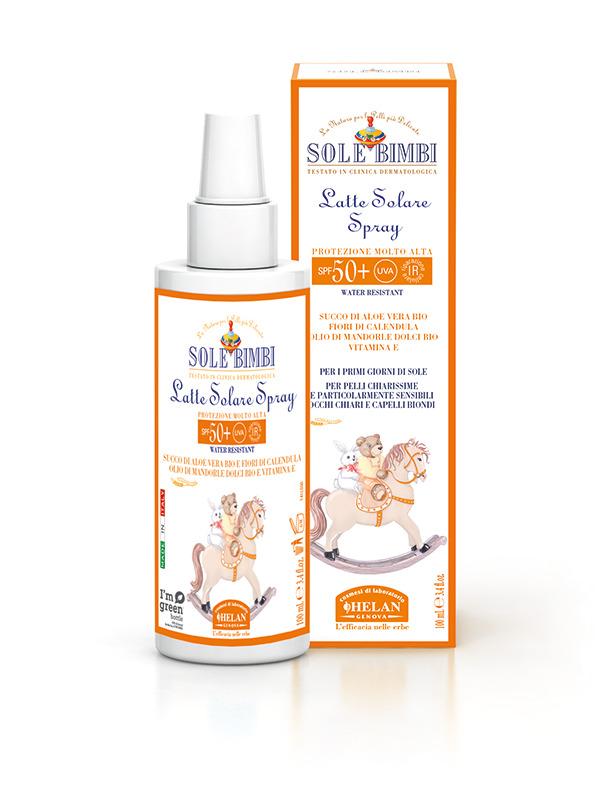 Helan Cosmesi Sole Bimbi Latte Soluzione 50+ 100 ml