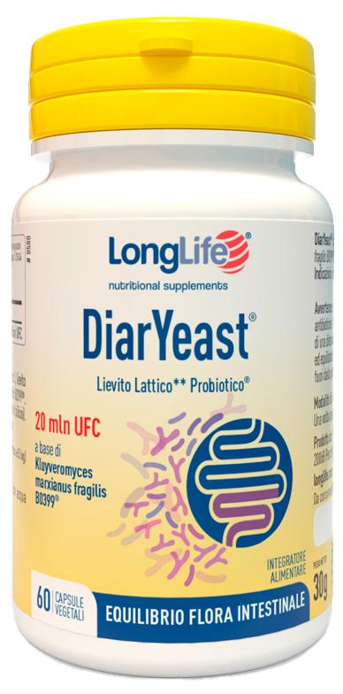 ND Longlife Diaryeast 60 capsule Veg