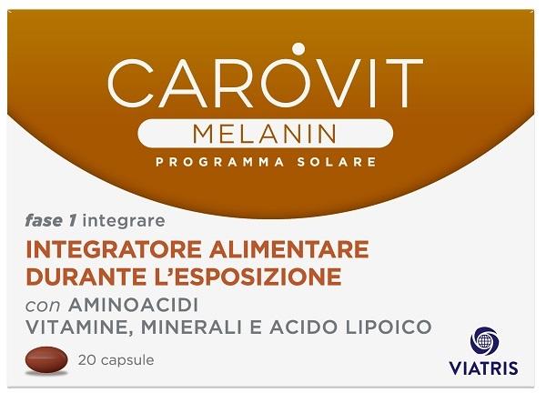 ND Carovit Melanin Solare 20 capsule