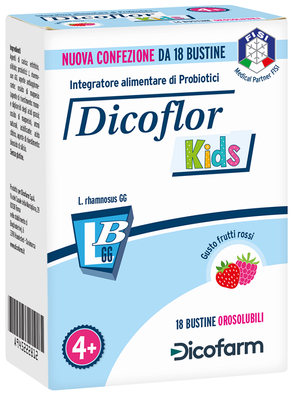 ND Dicoflor Kids 18 bustine Orosolubi