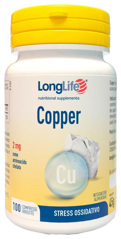 ND Longlife Copper 2 mg 100 compresse Riv