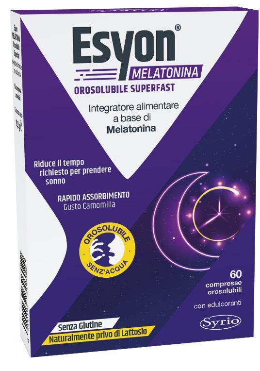 ND Esyon Melatonina Orosol 60 compresse