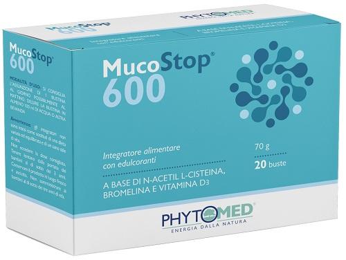 ND Mucostop 600 mg 20 bustine