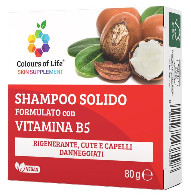 Optima Naturals Vitamina B5 Shampoo Soluzione 80 g Col