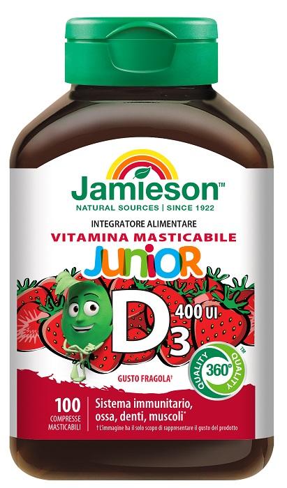 ND Jamieson Vit D3 J 400 UI 100 compresse