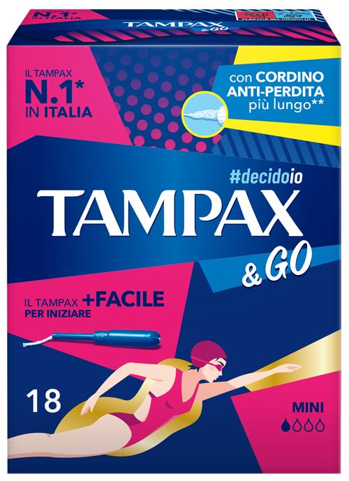 Fater Tampax &go Mini 18 Pezzi