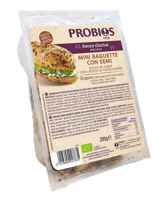 Healtion Probios Mini Baguette Semi 2 Pezzi