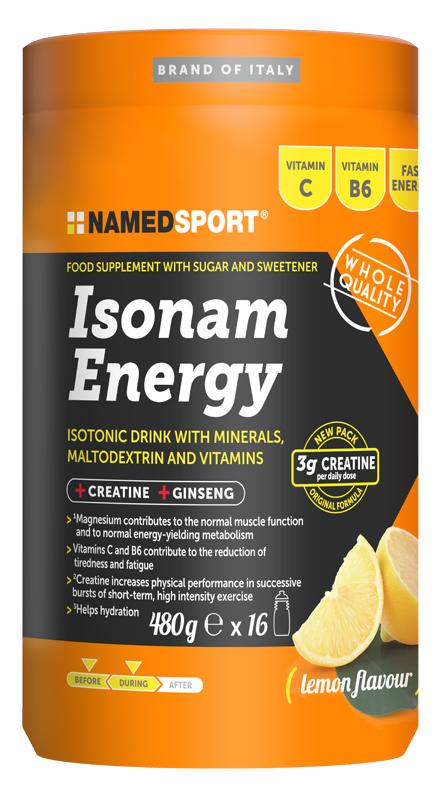 ND Isonam Energy Lemon Flav 480 g