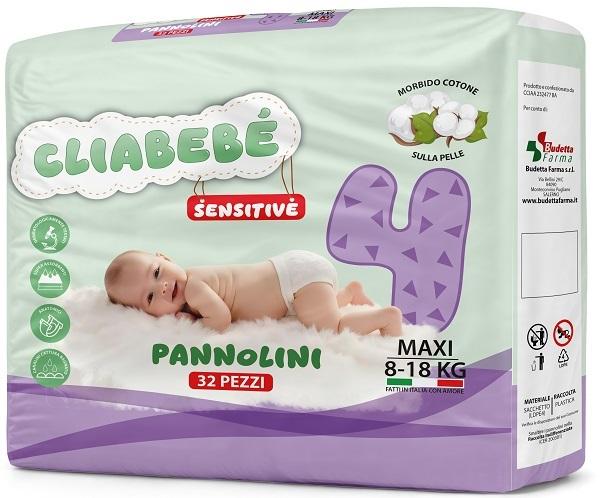Budetta Farma Cliabebe' Pannolini 4 32 Pezzi
