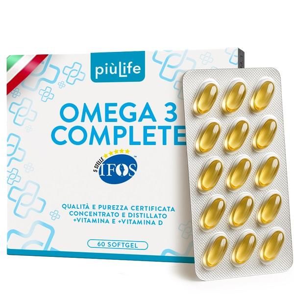 074Q PIU' LIFE OMEGA 3 COM60SOFTGEL