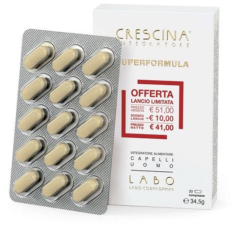 ND Crescina Ricr Sf U 30 compresse