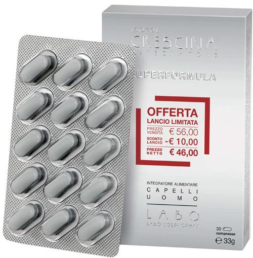ND Crescina Isofol Sf U 30 compresse