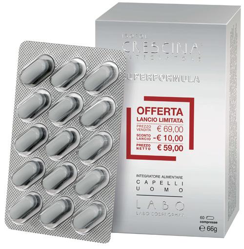 ND Crescina Isofol Sf U 60 compresse