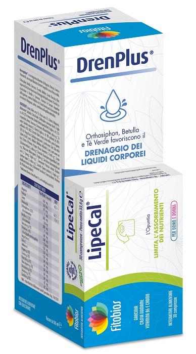 ND Bipack Drenplus+lipecal 30 compresse