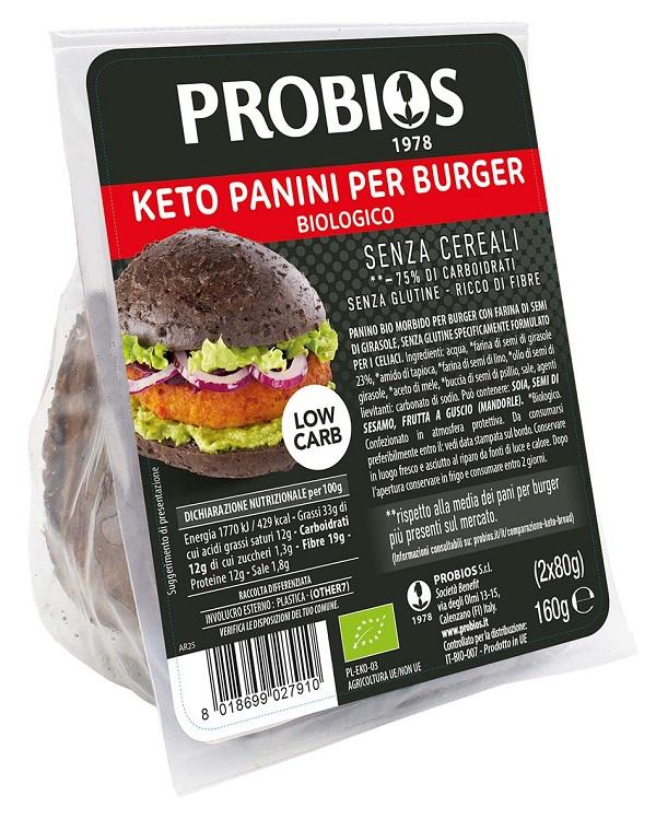 Healtion Probios Keto Panini Burger