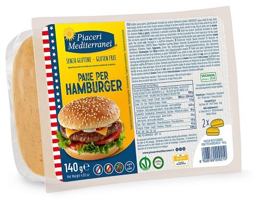 Piaceri Piaceri Medit Pane Hamburg 140 g
