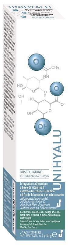 ND Unihyalu 20 compresse Mastic