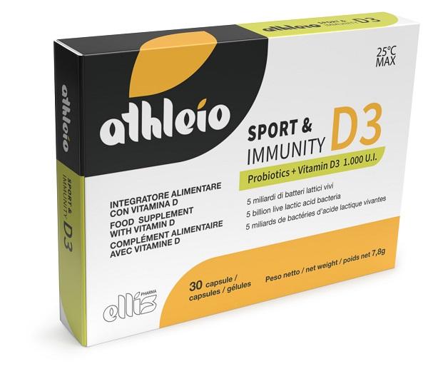 ND Athleio Sport&immun D3 30 capsule