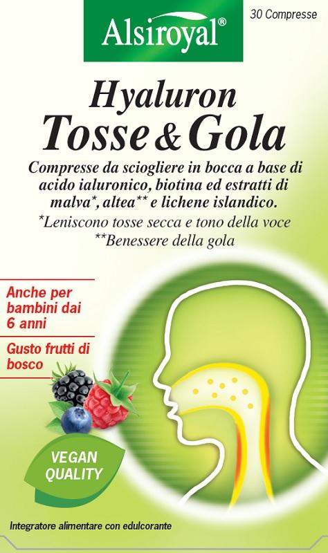 ND Hyaluron Tosse&gola 30 compresse