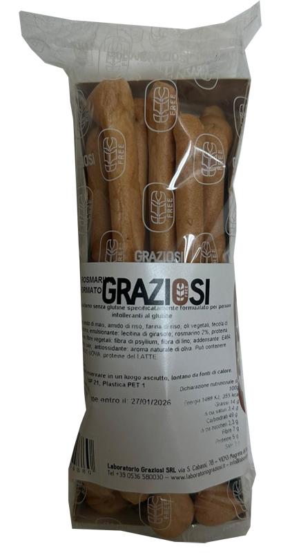Laboratorio Graziosi Grissini Al Rosmarino 120 g