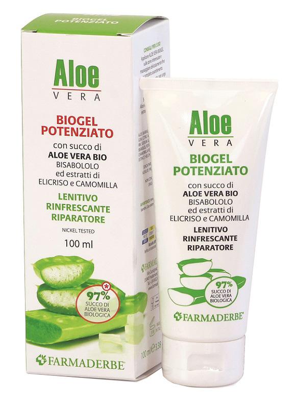 Farmaderbe Aloe Biogel Potenziato 100 ml