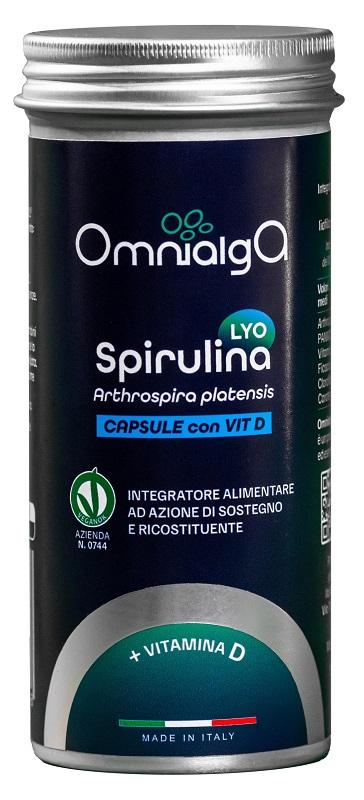 017M Omnialga Spirulina Vit D 60 capsule