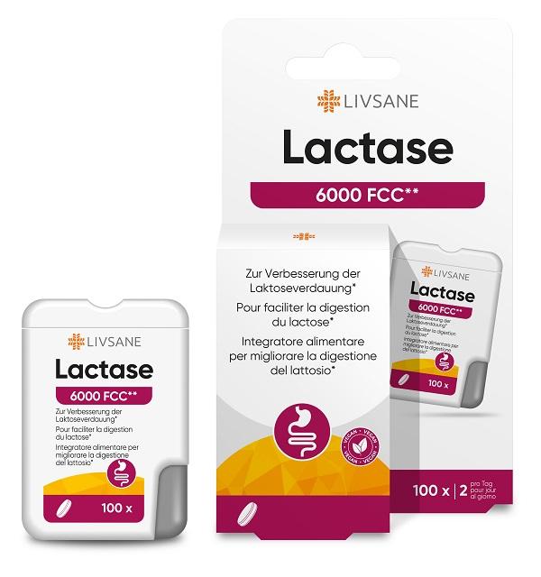 ND Livsane Lactase 6000FCC 100 compresse