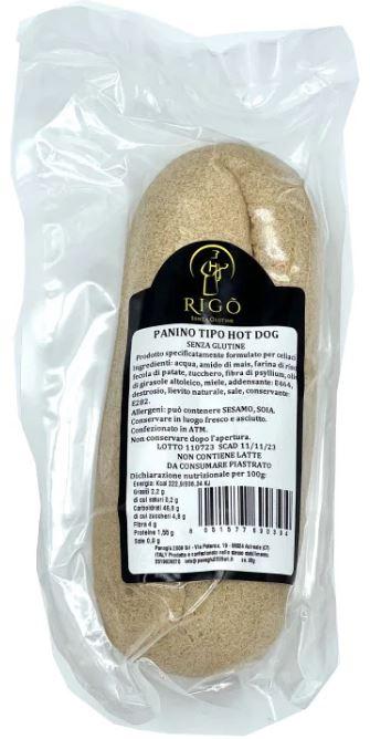 Rigo Rigo' Panini Hot Dog 2 Pezzi 95 g