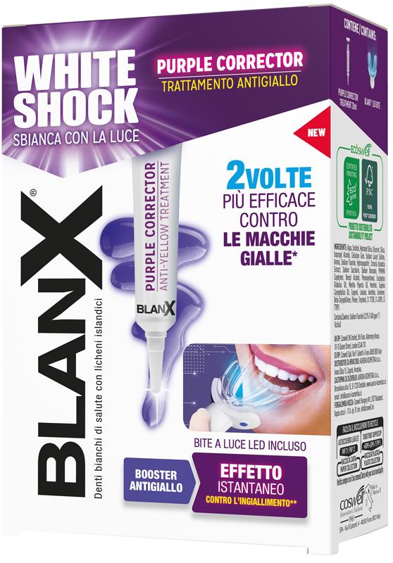 Coswell Blanx White Shock Purple+led