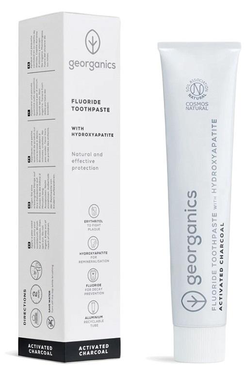 Georganics Dentifricio Carbone Attivo 75 ml