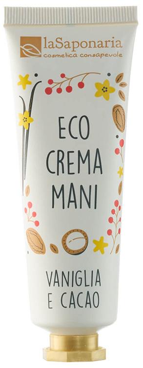 La Saponaria Crema Mani Vaniglia&cacao 40 ml
