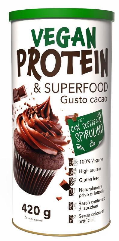 ND Vegan Protein&superf CACAO420G