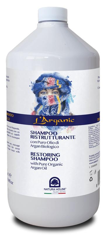 637U L'ARGANIC SHAMPOO 1L