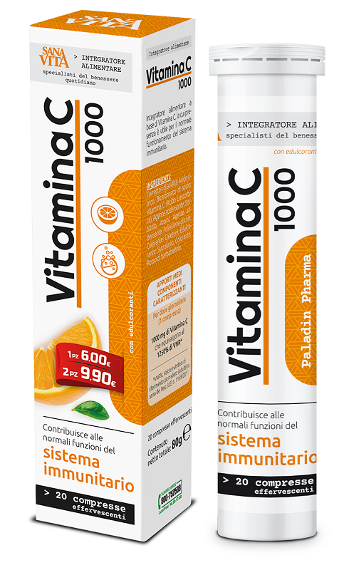ND Sanavita Vitamina C 20 compresse Effe