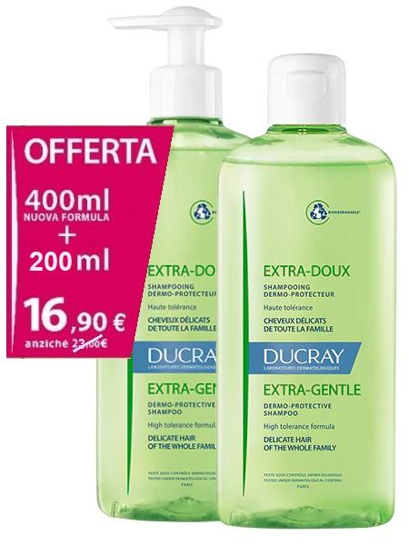 Ducray Extra Delicato SH 400+200 ml